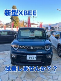 新型クロスビー試乗しませんか？？